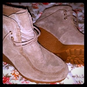 Michael Kors suede boots